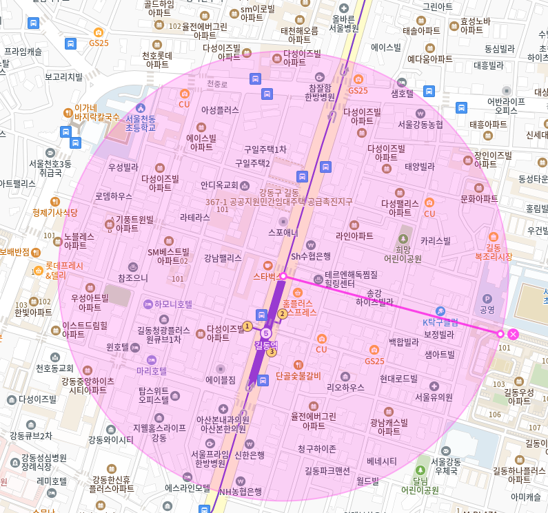길동 월주차 길동 저렴한 주차 정기권 소개