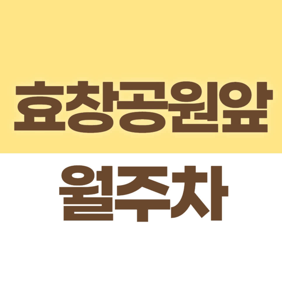 효창공원앞역 월주차 | 백범로 인근!효창공원역 자주식 장기 주차장 찾으신다면? 대표 이미지