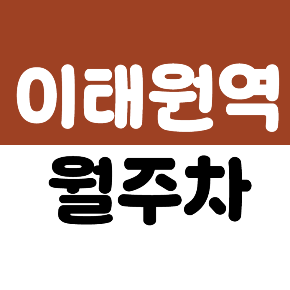 이태원역 월주차 | 용산구청 앞 이태원로 초입 자주식 주차장 추천 대표 이미지