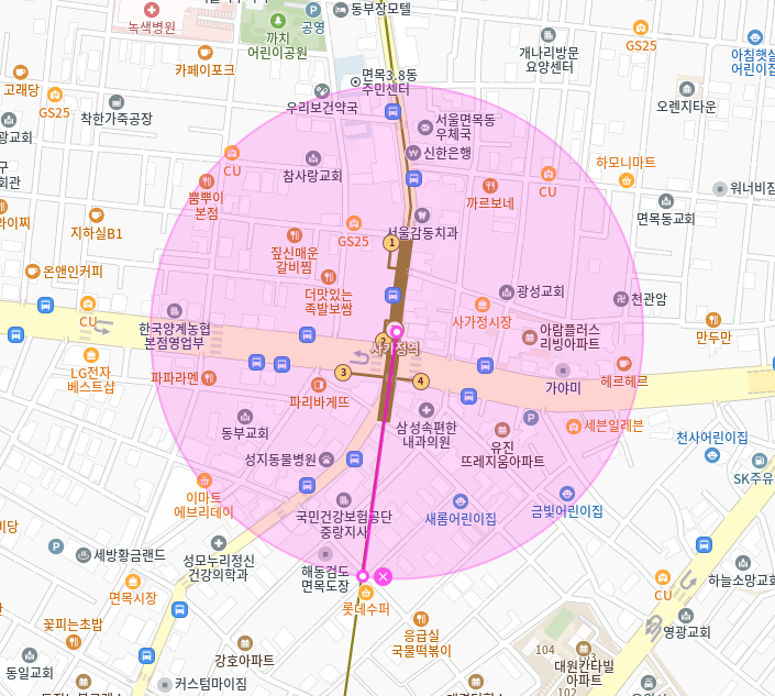 사가정역 월주차 | 24시간 운영·소형/중형 세단 전용 역세권 주차장