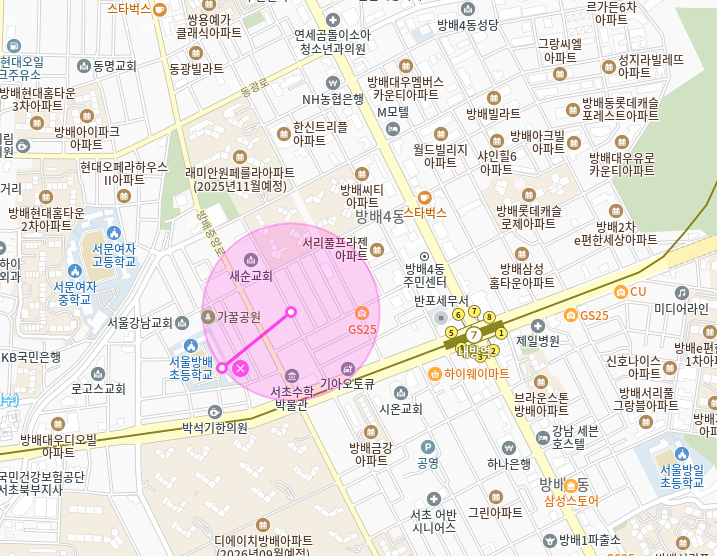 방배동 월주차 | 내방역 8분거리 앱결제가 가능한 방배동 월정기 주차장