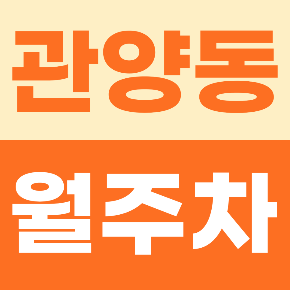 관양동 월주차 | 가성비의 끝판왕 등장! 평일 낮 6만 원대로 누리는 이중주차 없는 단일 명당 대표 이미지