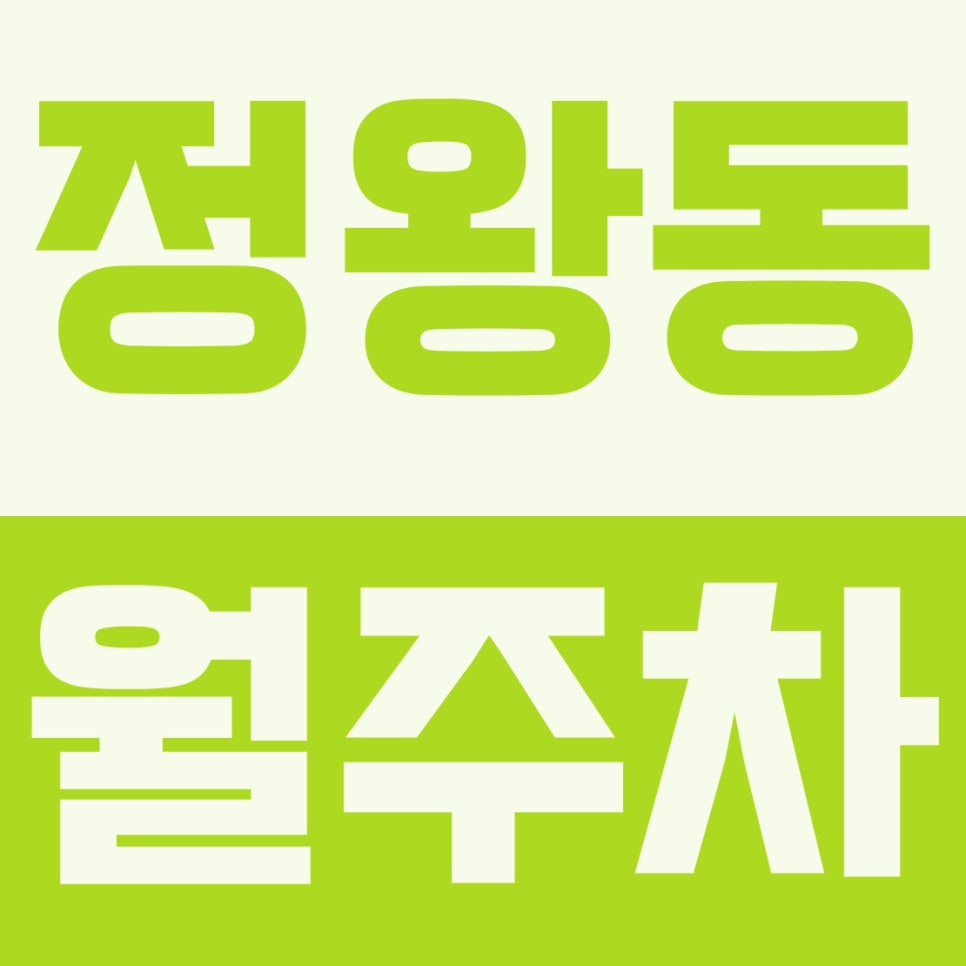 정왕동 월주차 | 승합차·중형 화물차도 당당하게! 월 4만 원 거북섬 주차장 정착 썰 대표 이미지