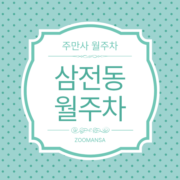 삼전동 월주차 : 매일 밤 주차 자리가 없어 삼전동 골목을 헤매는 분들에게(월 16만원/24시 자주식) 대표 이미지