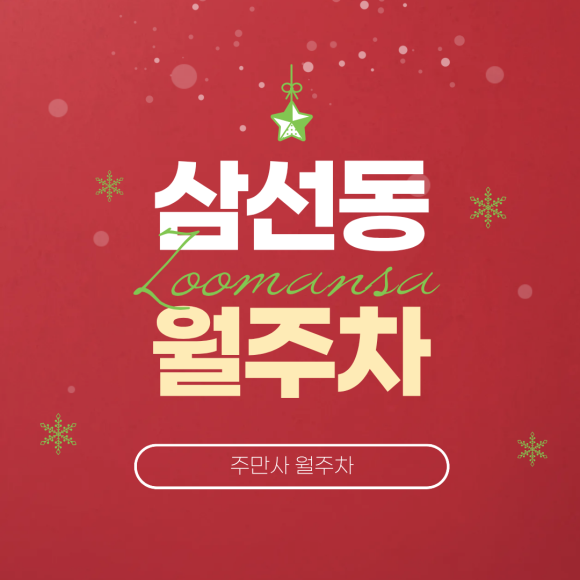 삼선동 월주차: 차량등록 없는 자주식 24시간 주차장! 빈자리 자율 주차 (21.4만원) 대표 이미지