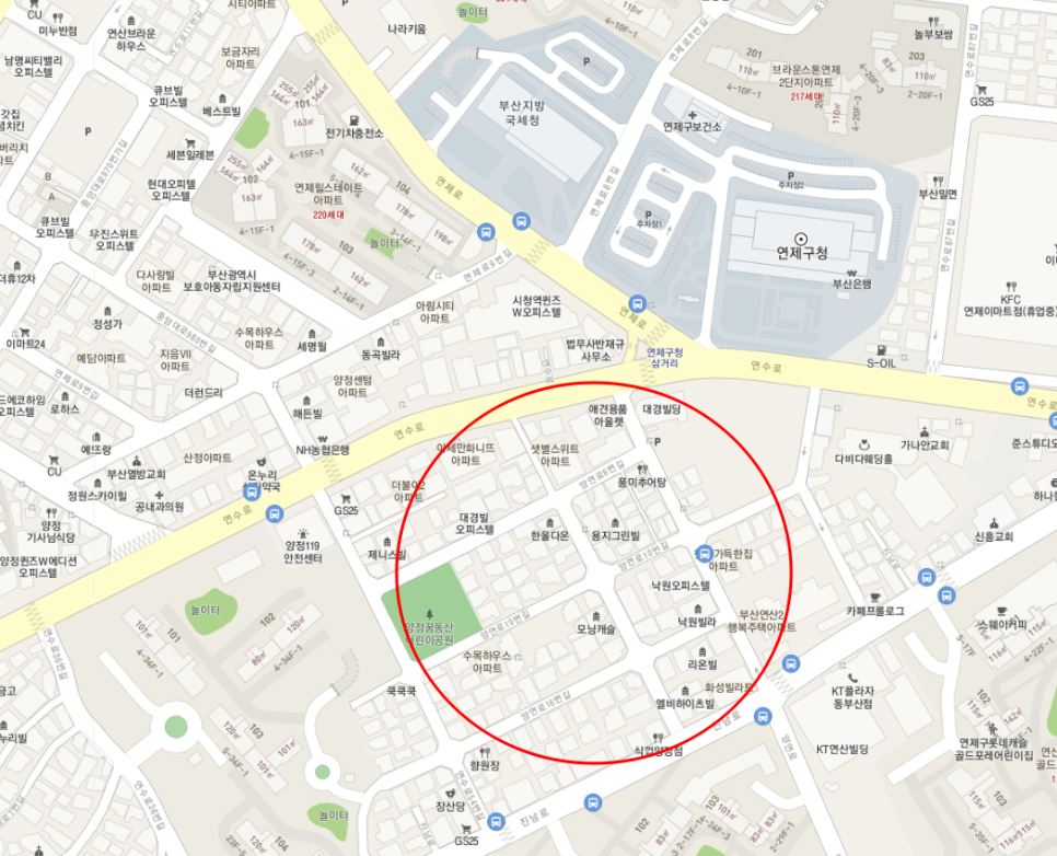 연제구청 월주차_도보3분 거리!