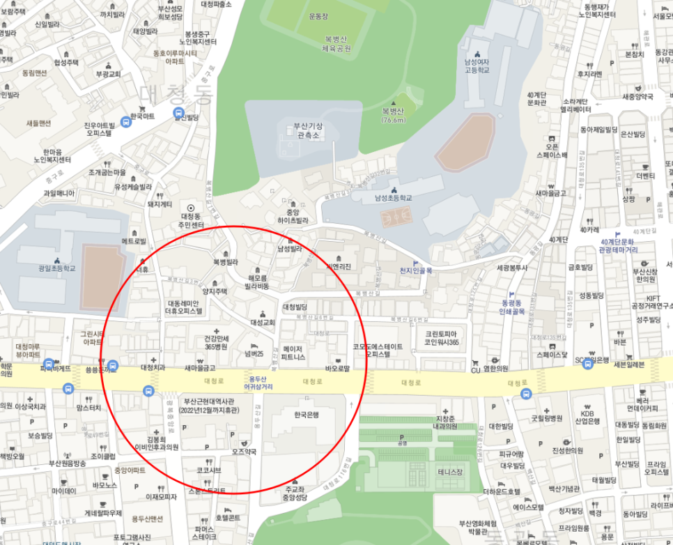중앙역 월주차_광일초등학교 인근