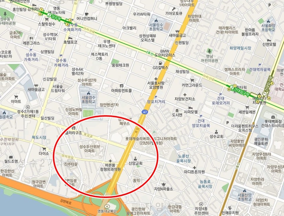 성동구 ㅣ 성수동2가 월주차