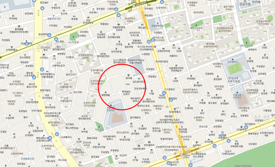 서울 강남구 논현동(강남구청역) 월주차 판매!