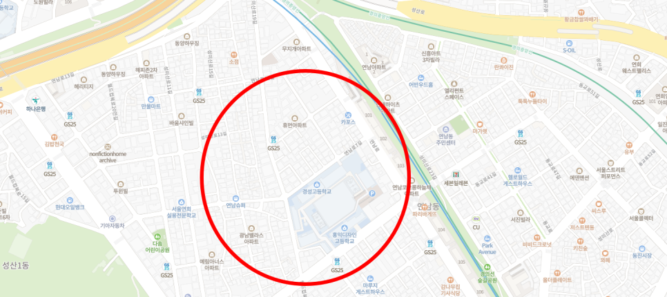 마포구 연남동 근처 월주차 자리 팔아요!