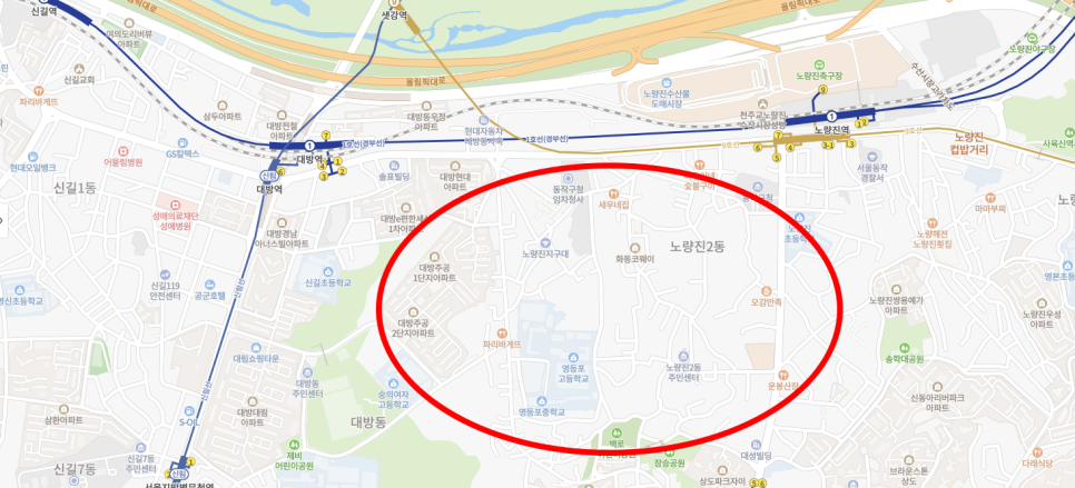노량진 월주차 자리 정보 알려드려요!