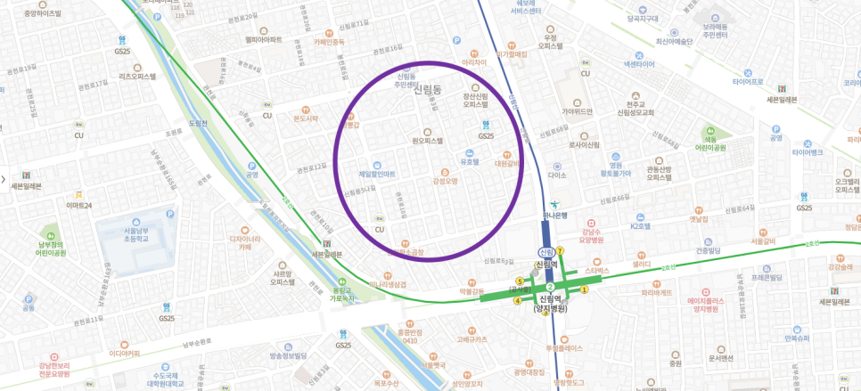 신림역 월주차ㅣ자리가 생겼어요! 대표 이미지