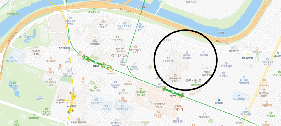 성수동 월주차 자리 찾으시나요?