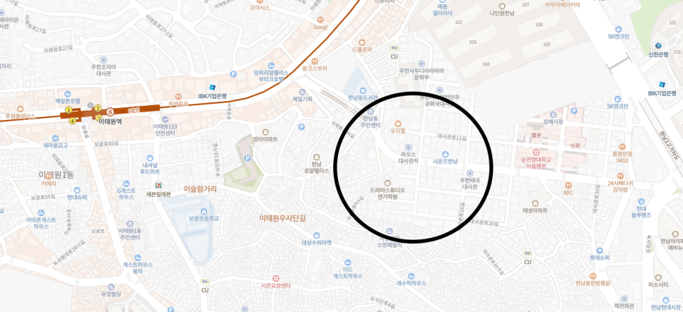 한남 월주차, 힘들게 찾지말고 주만사!