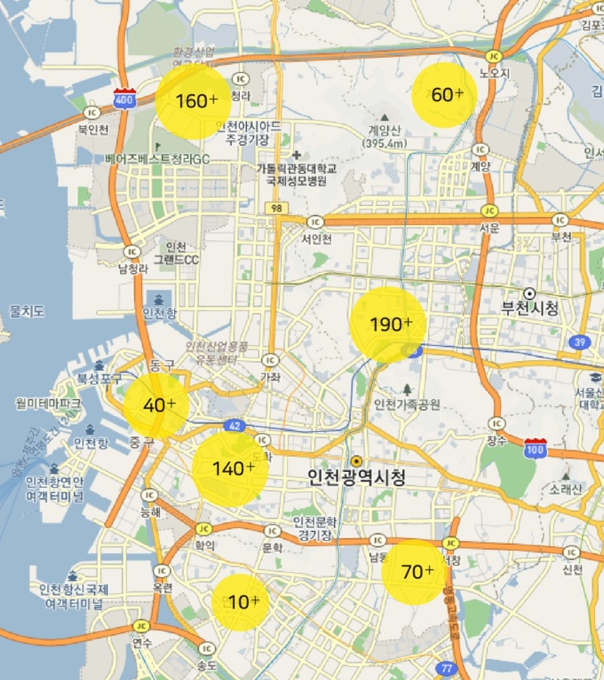 인천 미추홀구 월주차ㅣ주안동 월주차