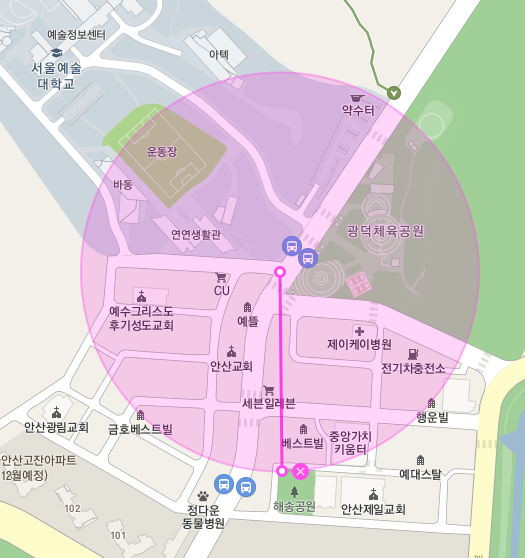 안산시 단원구 고잔동 서울예술대학교 신규 주차장 ㅣ 정기권, 월주차 ㅣ주만사 특가 대표 이미지