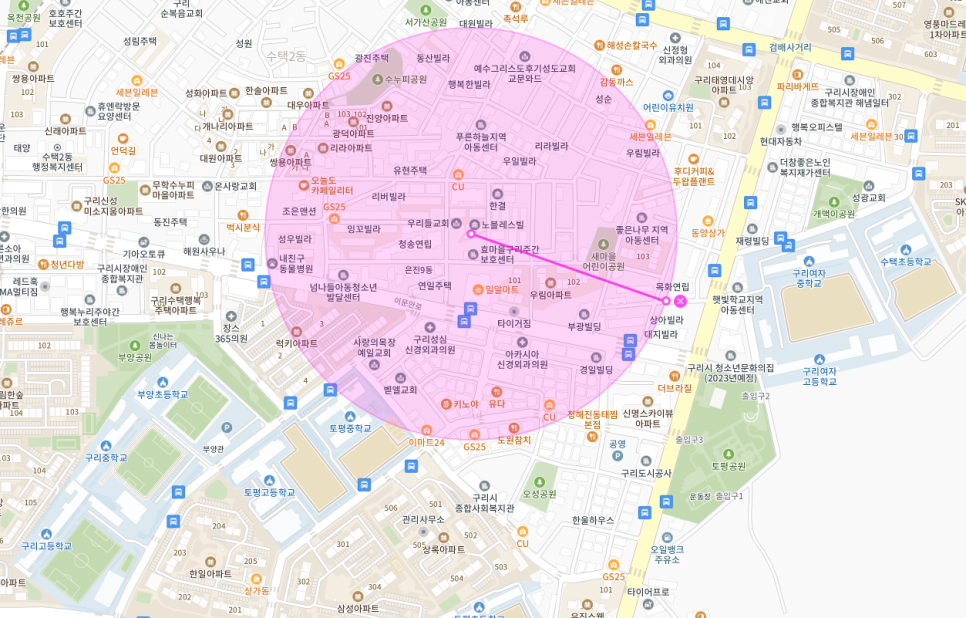 경기 구리시 수택동 검배사거리 구리고등학교 주차장ㅣ정기권, 월주차ㅣ수택동 월주차 이렇게 저렴했었나?