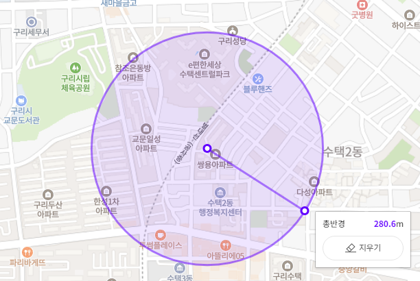 수택동 구리시립체육공원 인근 단일주차 가능한 월주차장 소개드립니다~!