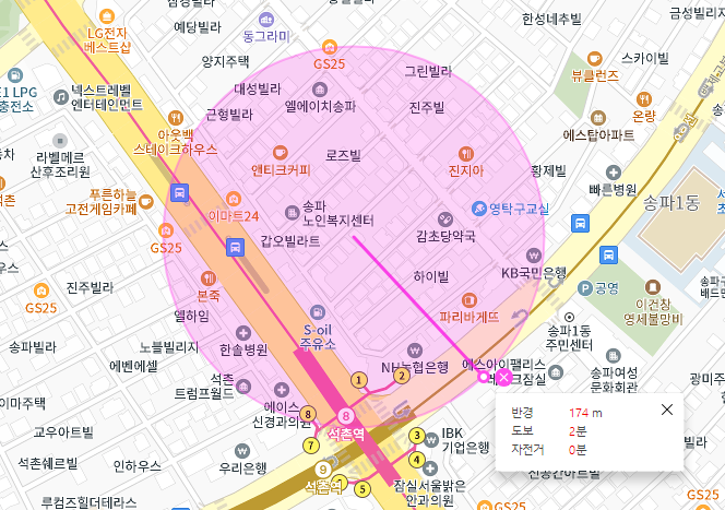 송파동│석촌역│역세권 월주차 │24시 이용 가능 주차장!