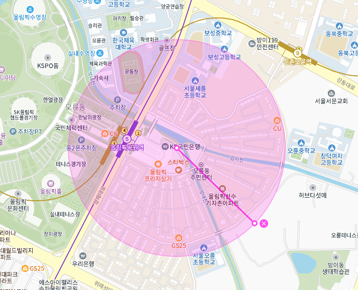 오륜동│올림픽공원역 10분거리│24시 이용 가능한 가성비 주차장으로 오세요~!