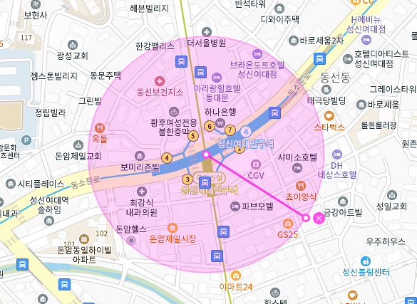 동선동 월주차│성신여대입구역│초초초역세권│역세권에 단일주차!