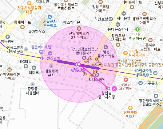 장한평역 월주차장│초역세권│가성비 좋은 주차 자리 찾아가세요!