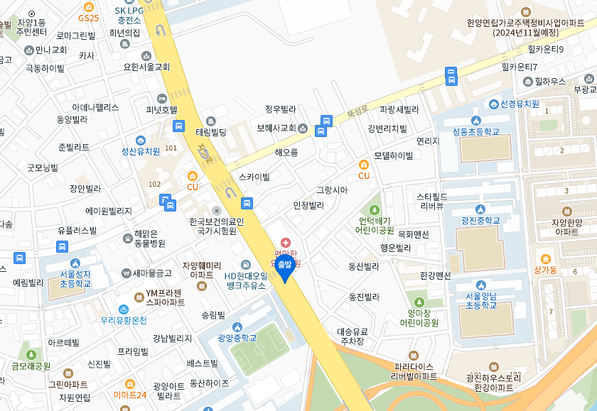 강변역 월주차 │ 광진구 자양동 │ 강변역 3번출구, 광양중학교 인근 │월 10만원대