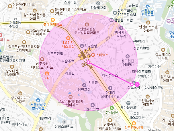 상도동 월주차│동작구 상도동│상도역 도보 5분 이내│월 10만원대 이용 가능!