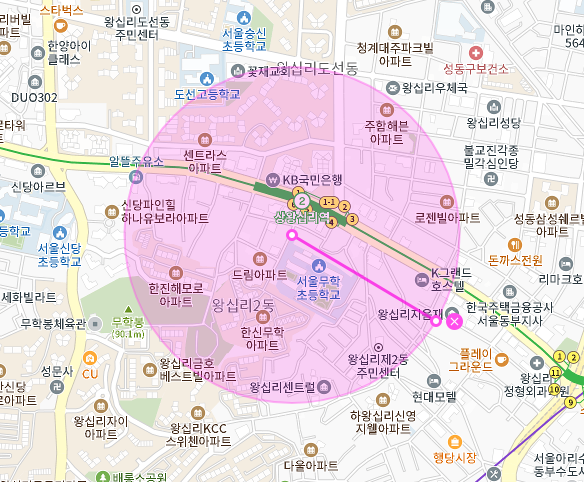 왕십리동 월주차│성동구 왕십리동│상왕십리역 도보 3분 이내│월 10만원대 이용 가능!