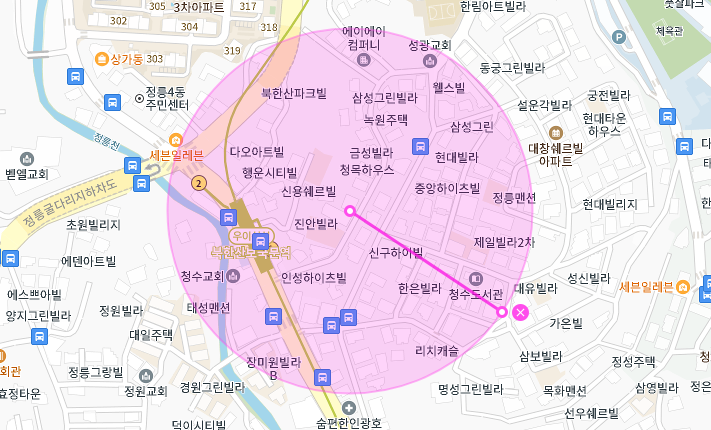 성북구 월주차│성북구 정릉동│북한산보국문역 도보 5분 이내│월 10만원대 이용 가능!