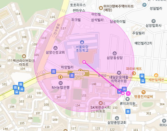 강북구 월주차│강북구 미아동│솔샘역 도보 10분 이내│월 8만원 이용 가능!