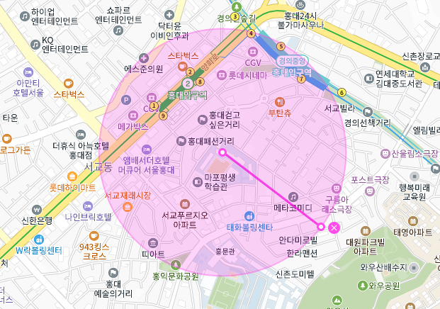 홍대입구역 월주차│도보 6분 이내│마포구 서교동│월 10만원대 이용 가능!