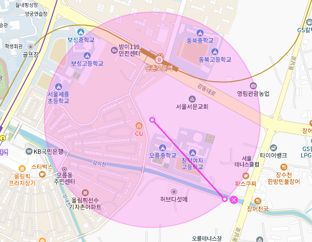 둔촌오륜역 월주차│도보 10분이내│송파구 방이동│월 10만원대