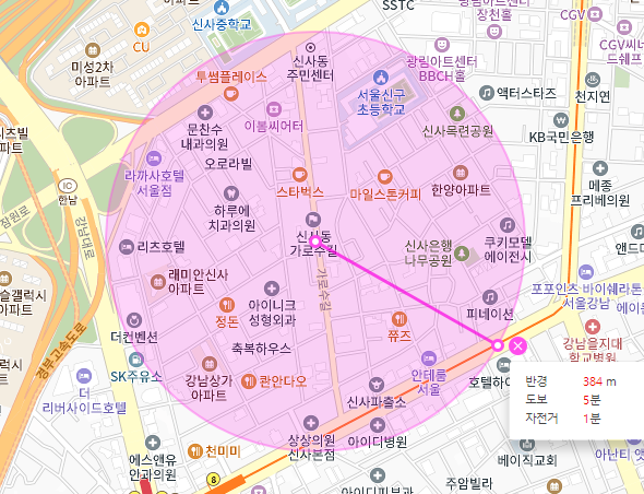 신사동 가로수길 월주차│강남구 신사동│신사역 인근 │월 20만원대