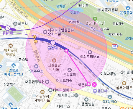신길역 월주차│영등포구 신길동│신길역 1번 출구 인근│월 10만원대