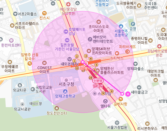 양재역 월주차│서초구 서초동│양재역 2번 출구 인근 │월 10만원대