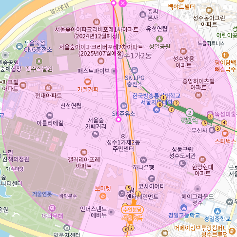 성수동 공영주차장│성동구 성수동1가│뚝섬역, 서울숲역 인근│문의 먼저 해보세요!