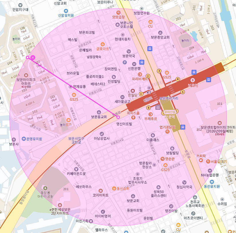 보문동 공영주차장│경동고등학교 인근│보문역 도보 2분 이내│월 12만원
