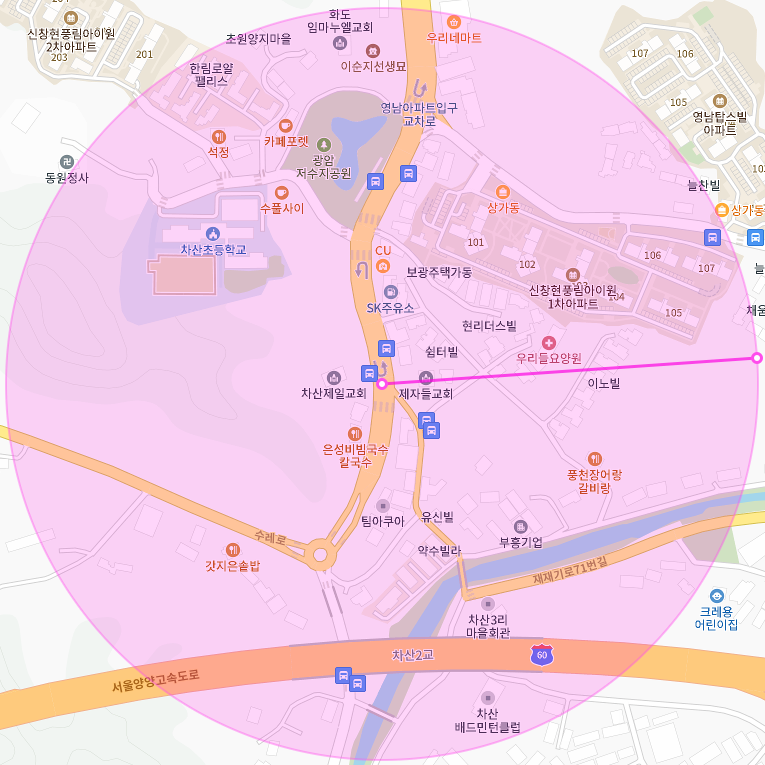 화도읍 월주차│차산초등학교 인근│월 7만 원