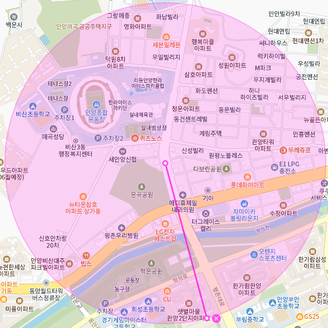 비산동 월주차│안양시 동안구 비산동│안양종합운동장 인근 │월 8만 원