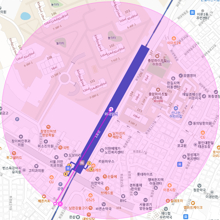 이문동 월주차│동대문구 이문동│외대앞역 4번 출구 바로 앞 │몇개월씩 장기 대기 하지마시고 바로 이용해보세요!