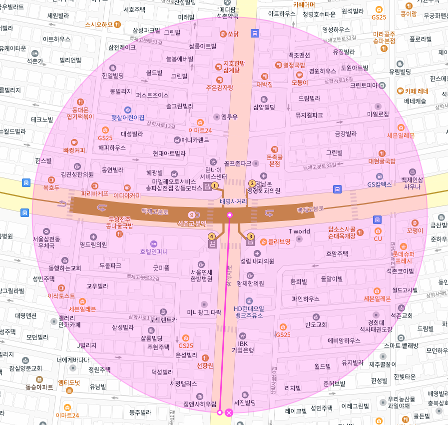 석촌고분역 월주차│송파구 석촌동│석촌고분역 도보 3분 이내│기다리던 주차장 놓치지마세요!!