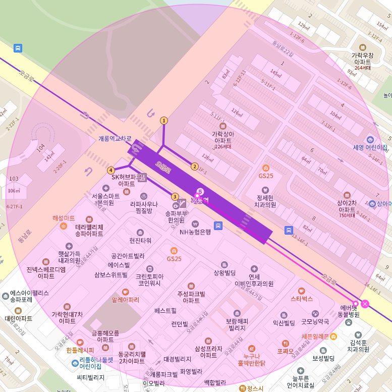 개롱역 월주차│송파구 가락동│개롱역 도보 3분 이내│주만사로 주차 고민 해결~!