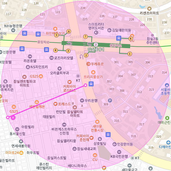 잠실새내 월주차 [서울시 송파구 잠실동] 딱 필요한 시간대에 이용하는 주차장 정보
