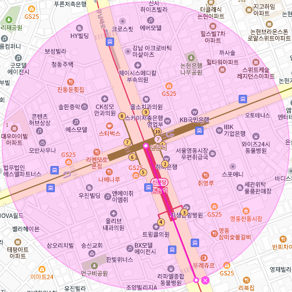 논현역 월주차[서울시 강남구 논현동] 주만사가 주차장 찾아드립니다!