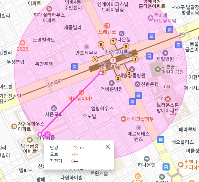 내방역 월주차 추천장소