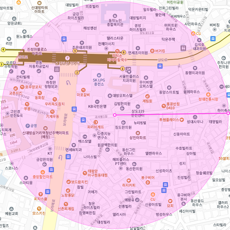 신대방삼거리역 월주차 가장 쉬운 월주차 APP은 주만사