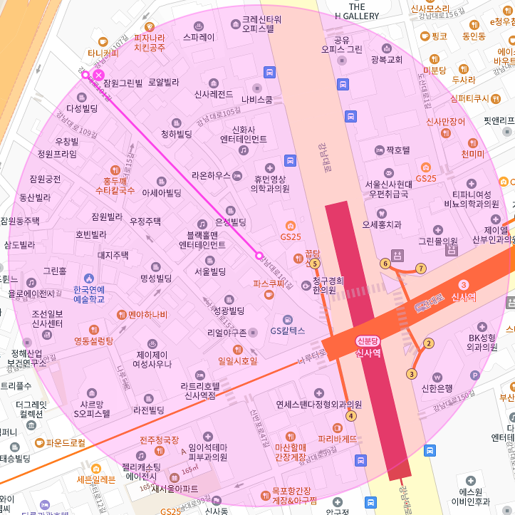신사역 월주차 구하기, 주만사와 함께라면 쉽게 해결 가능합니다