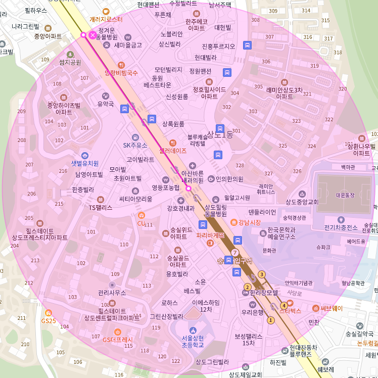 숭실대입구역 월주차 주만사 덕에 걱정 없어요