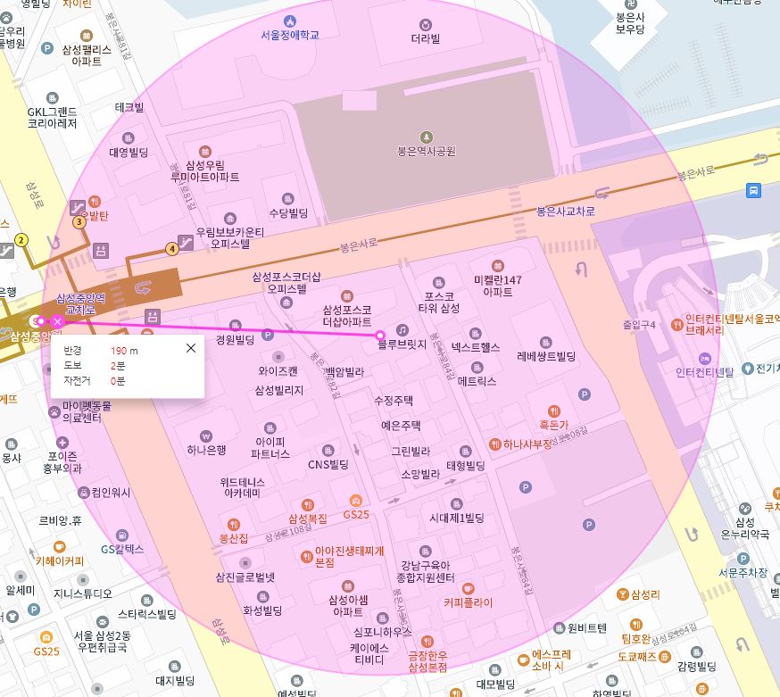 삼성동 월주차│삼성중앙역│코엑스 근처 정말 싼 주차자리